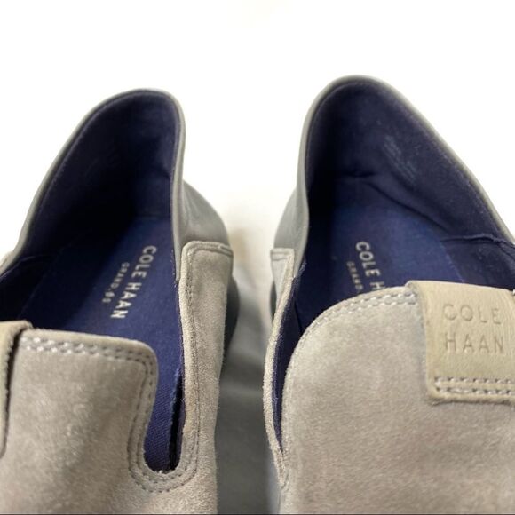 Cole Haan gray grand horizon slip on loafers size 8.5B - Picture 16 of 16